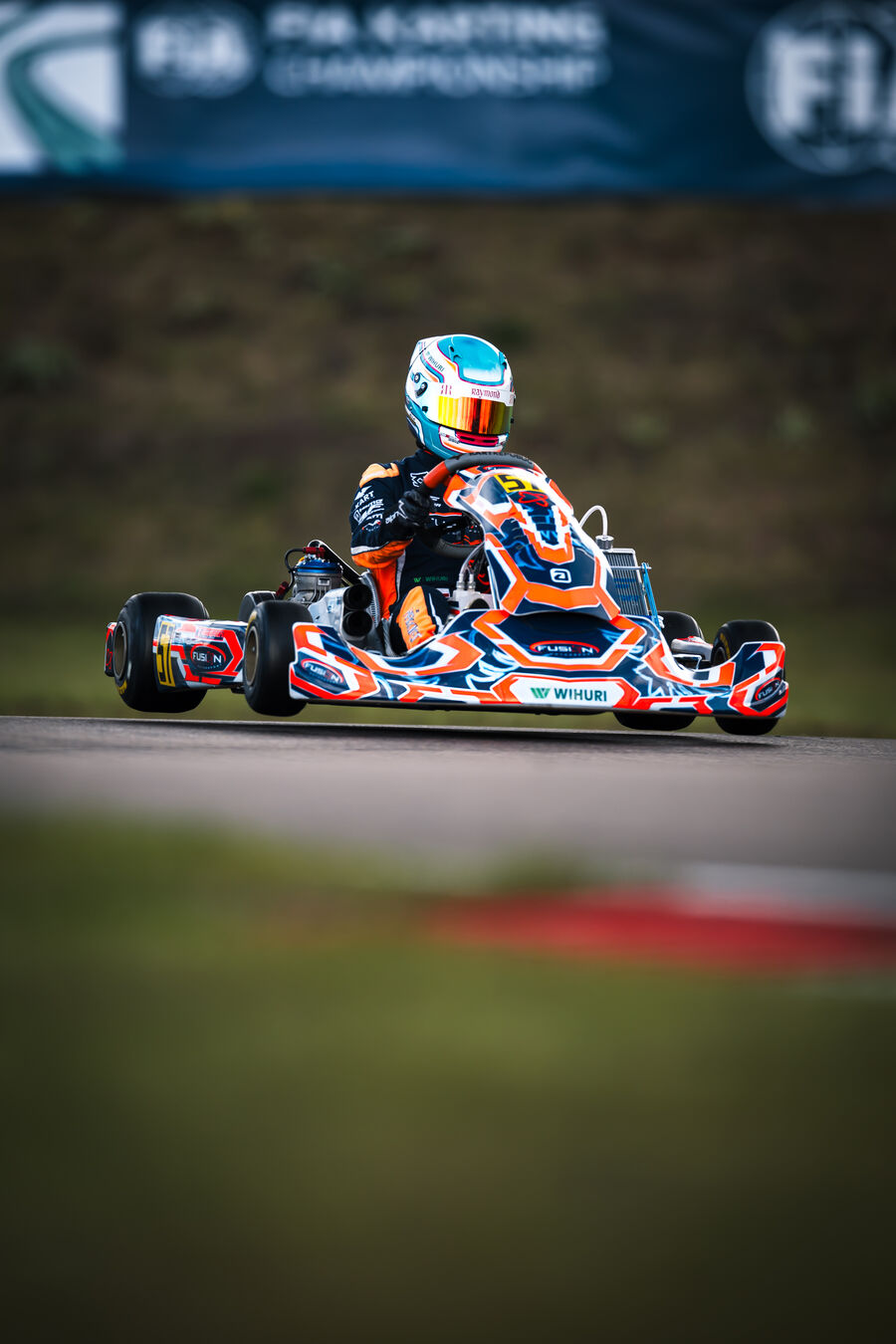 Ella Häkkinen racing in Kristianstad, 2025