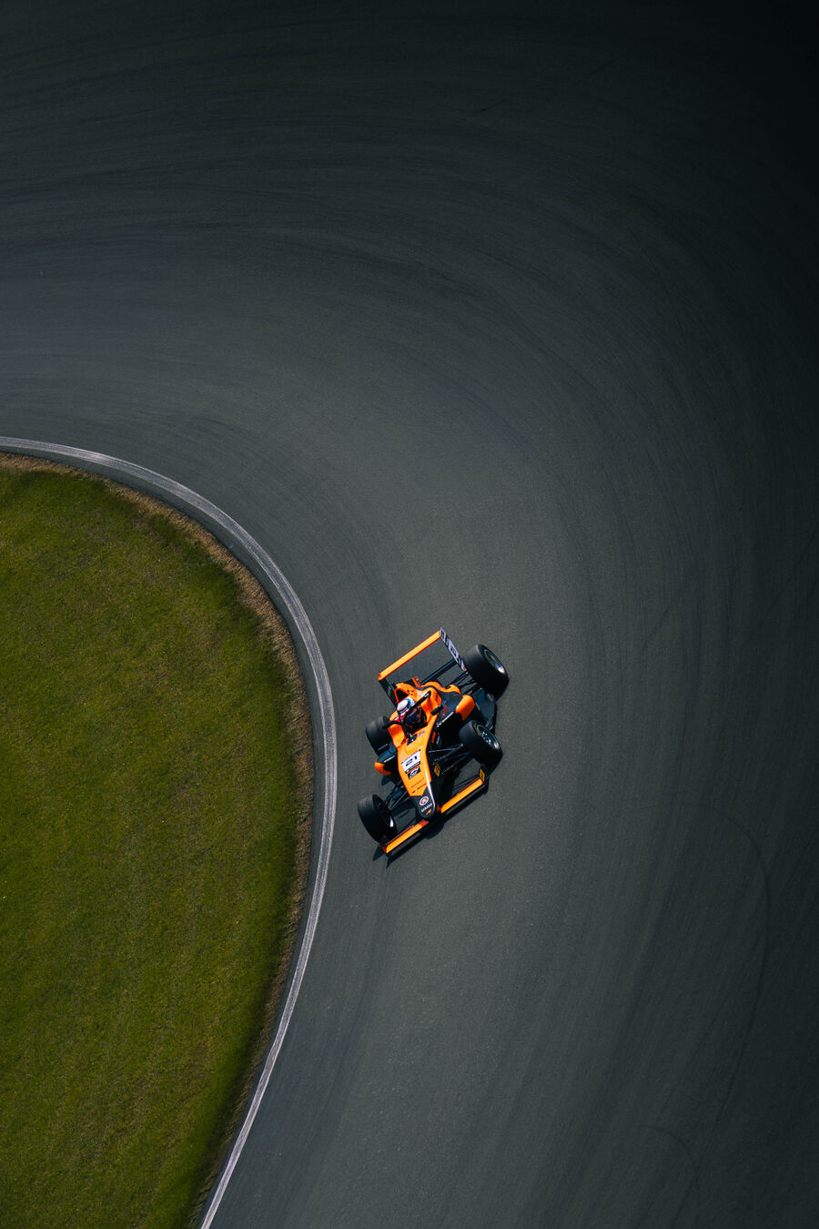 Ella Häkkinen's Formula 4 car seen from above, 2026